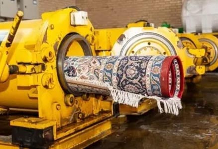 تجهیزات مدرن و تیم متخصص در قالیشویی سازمان برنامه
